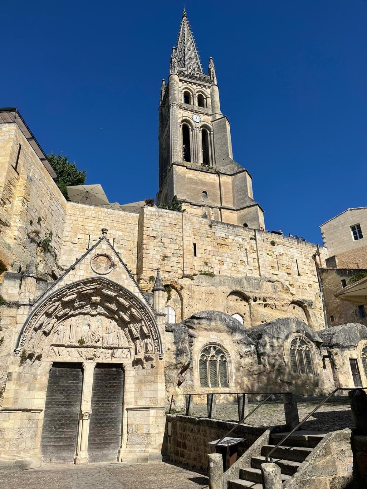 شقة Les Logis Des Vignobles Sainte Emilion En Duplex N 3 Avec Terrasse المظهر الخارجي الصورة